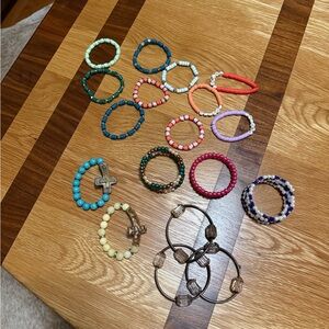 Beaded bracelet bundle